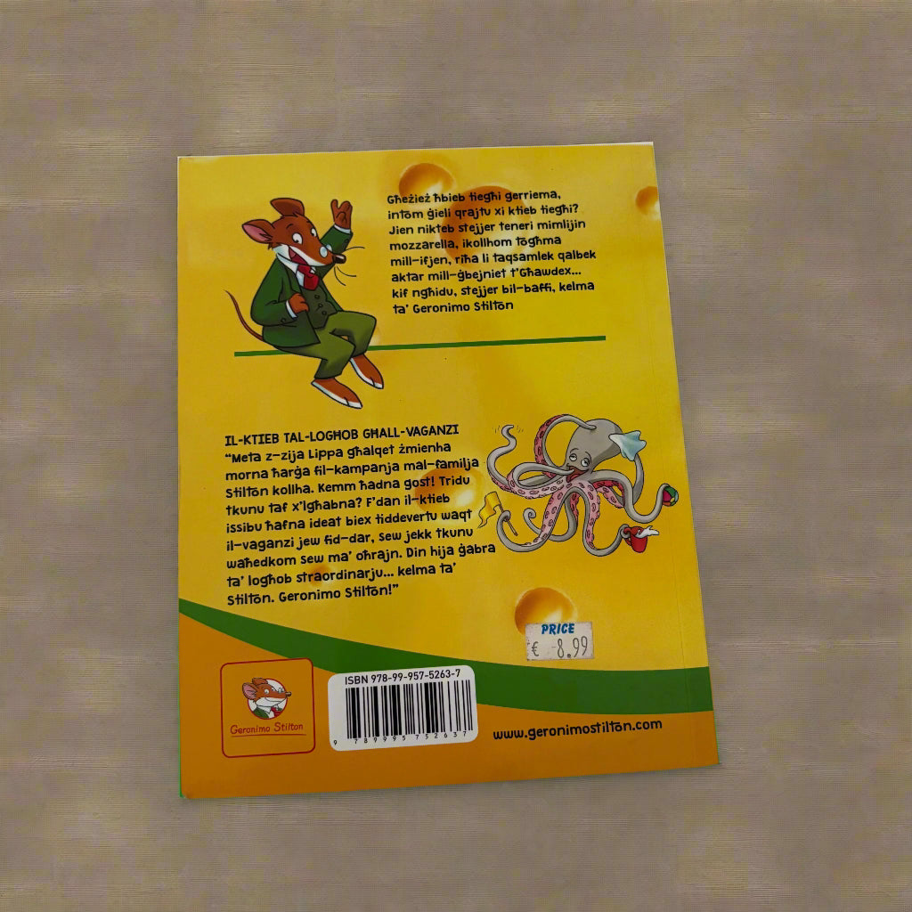 Geronimo Stilton : Il-Ktieb Tal-Loghob Ghall-Vaganzi