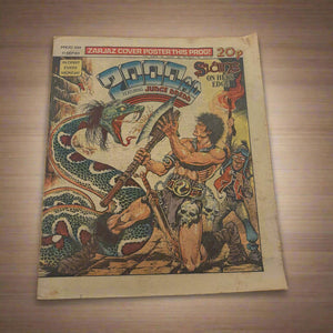 2000 AD Prog No 334 - 17th Sept 1983 Judge Dredd Slaine Belardinelli Wraparound