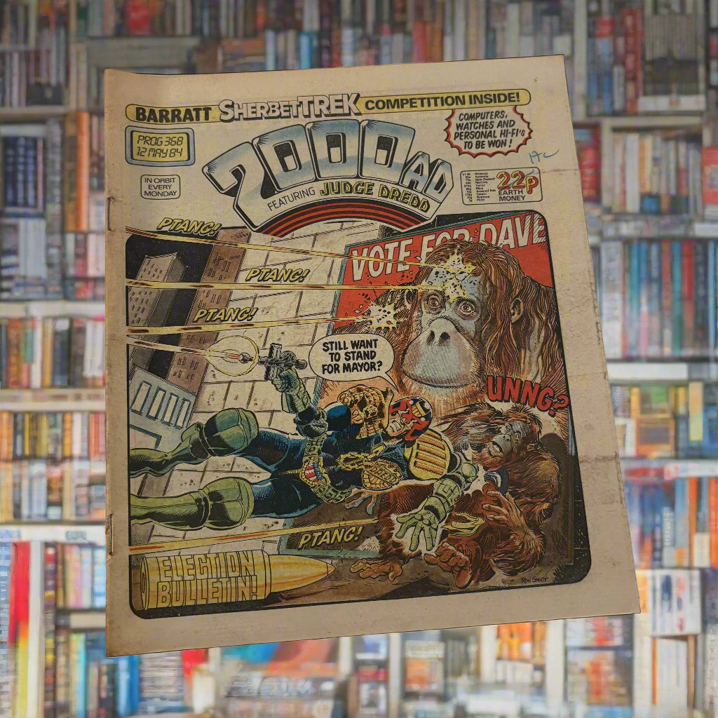 2000 AD Prog No 368 - 12th May 1984 Judge Dredd, Rogue Trooper, Strontium Dog