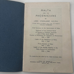 Malta And The Phoenicians