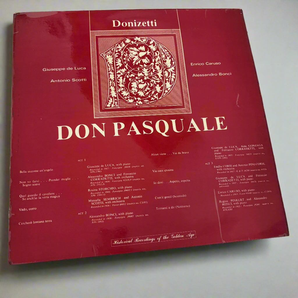 Don Pasquale -Donizetti - Vinyl