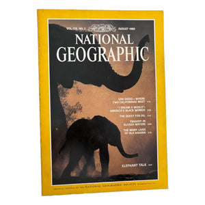 National Geographic August 1989