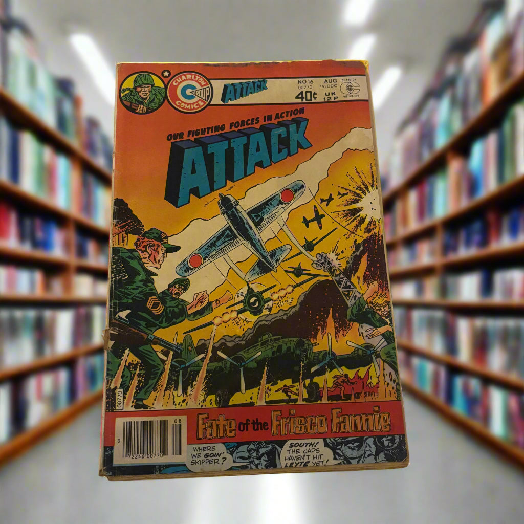 Our Fighting Forces in Action ATTACK #16 comic book 1979 Charlton