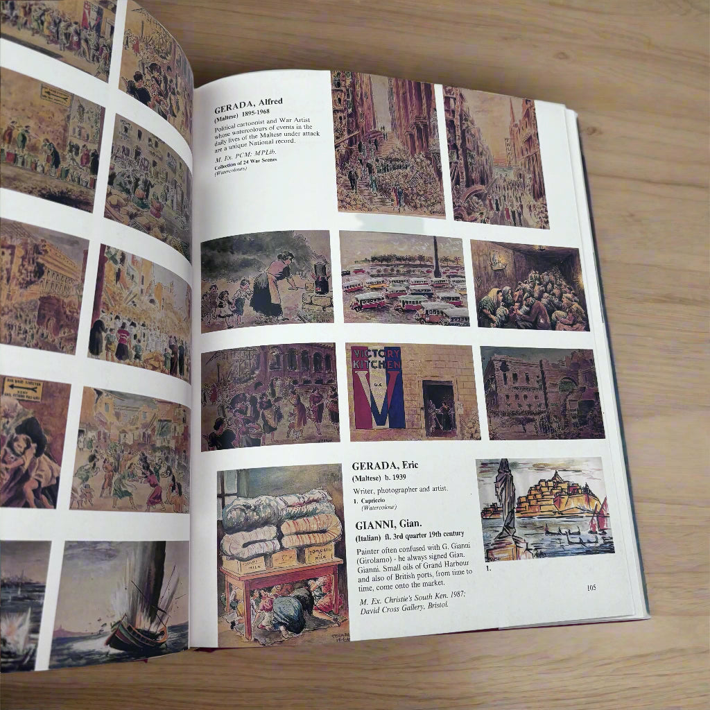 The International Dictionary Of Artists Who Painted Malta