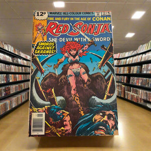 Marvel Comics Group Red Sonja She-Devil With A Sword 1978 Jan 13 Fire And Fury