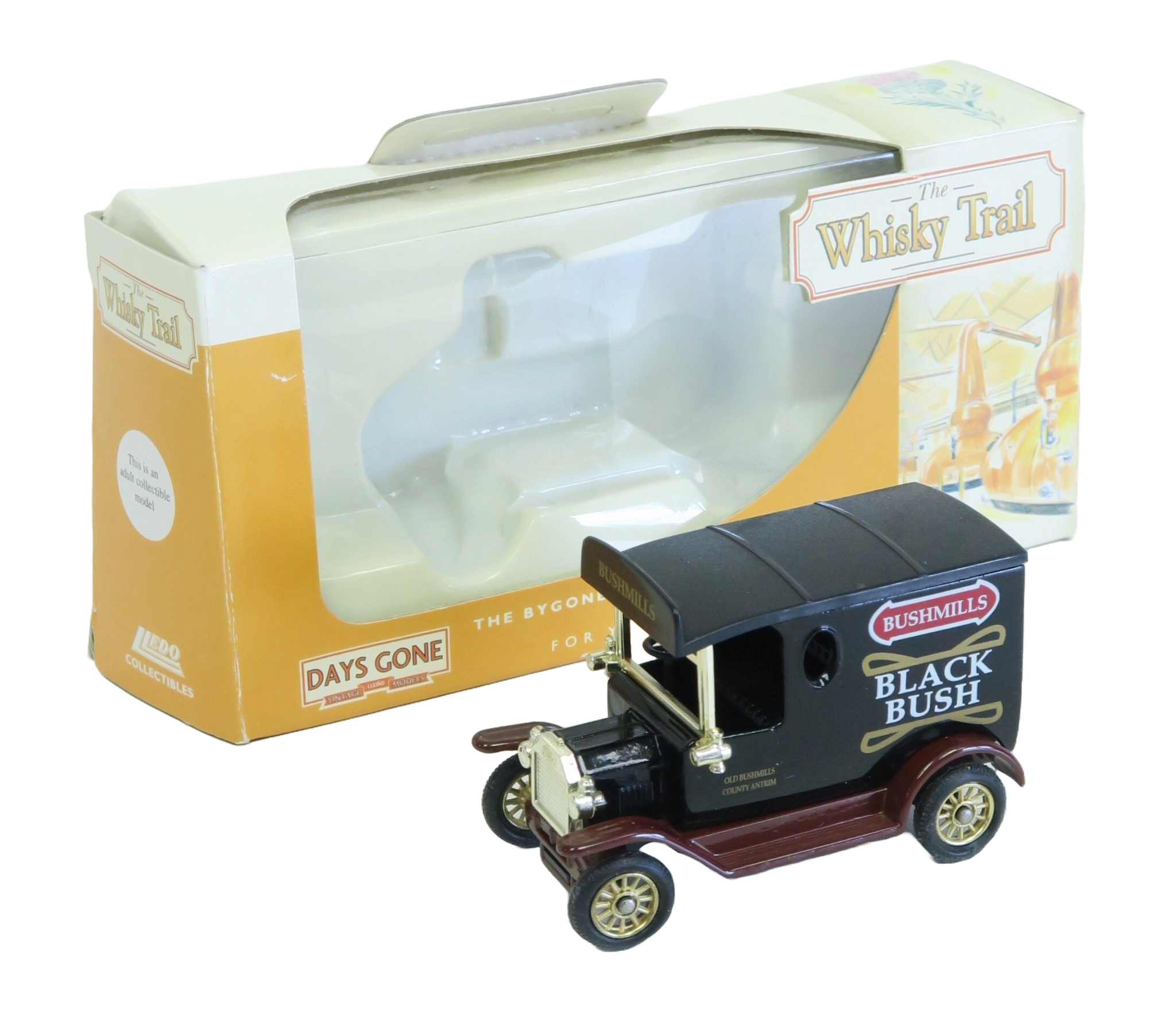 Bushmills Collectible Car Lledo Ford Model T Van