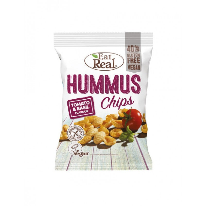 ER Hummus Tomato Basil Chips 45g
