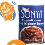 Sonya Red Kidney Beans 400g / 240g