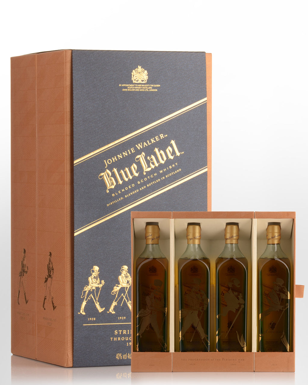Johnnie Walker Striding Man Series 4x20cl