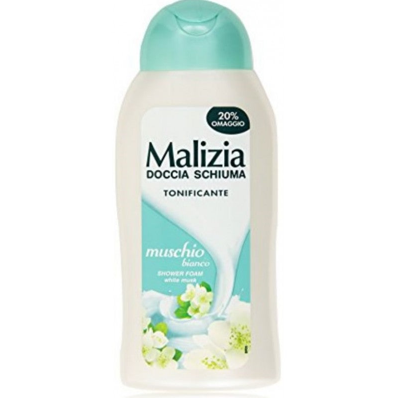 Malizia Doccia Schiuma Muschio Bianco 300ml