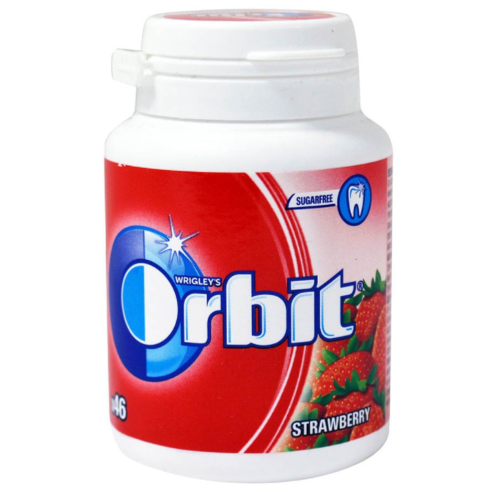 Orbit Bottle Strawberry 64g