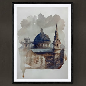 Monochrome of Valletta
