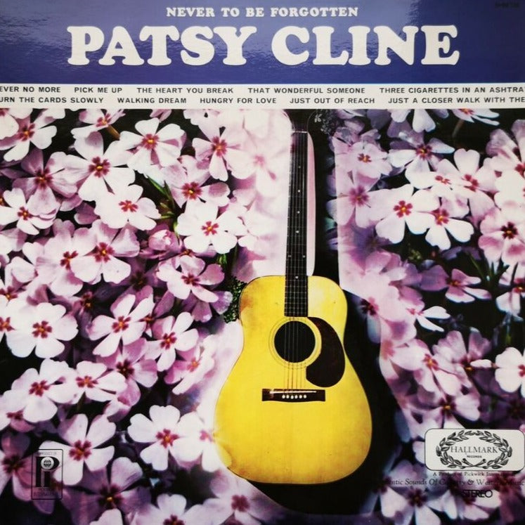 Patsy Cline ‎– Never To Be Forgotten Vinyl