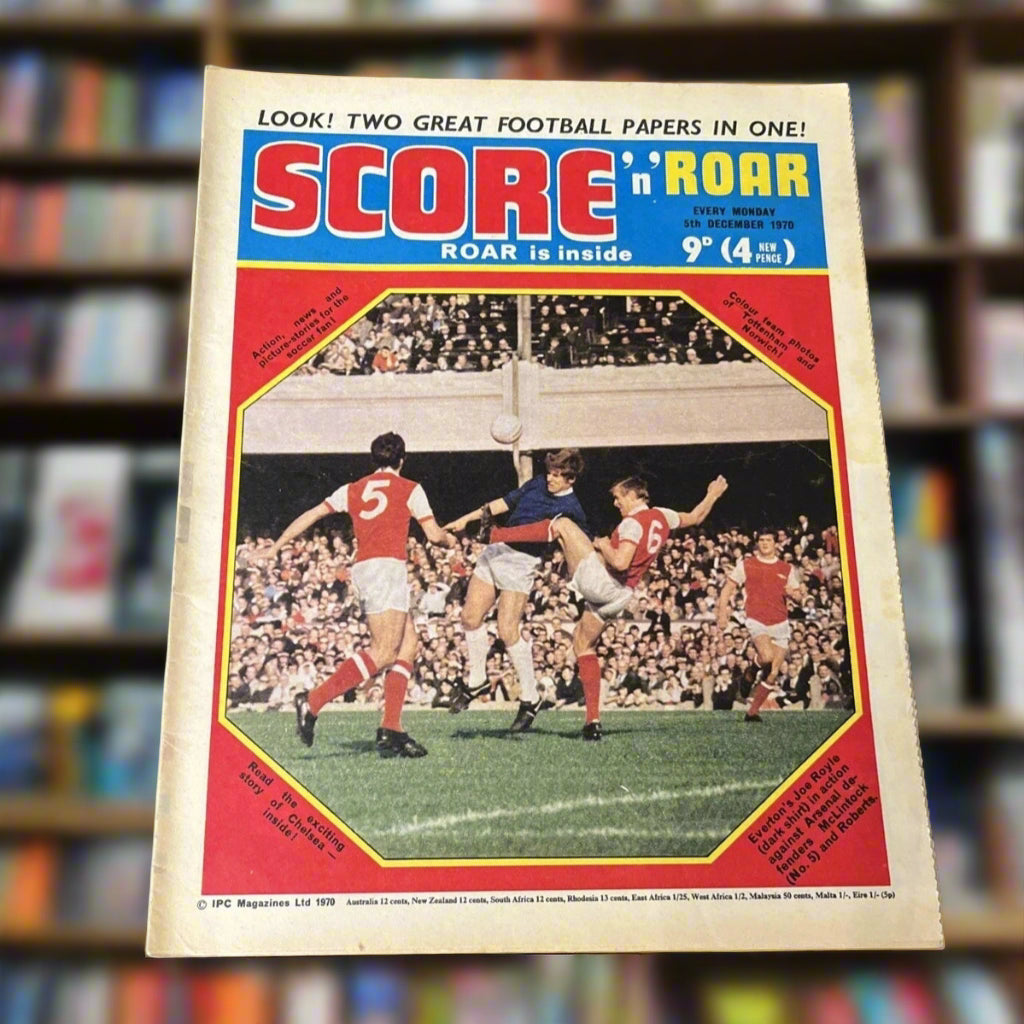 Score N Roar 5th december 1970