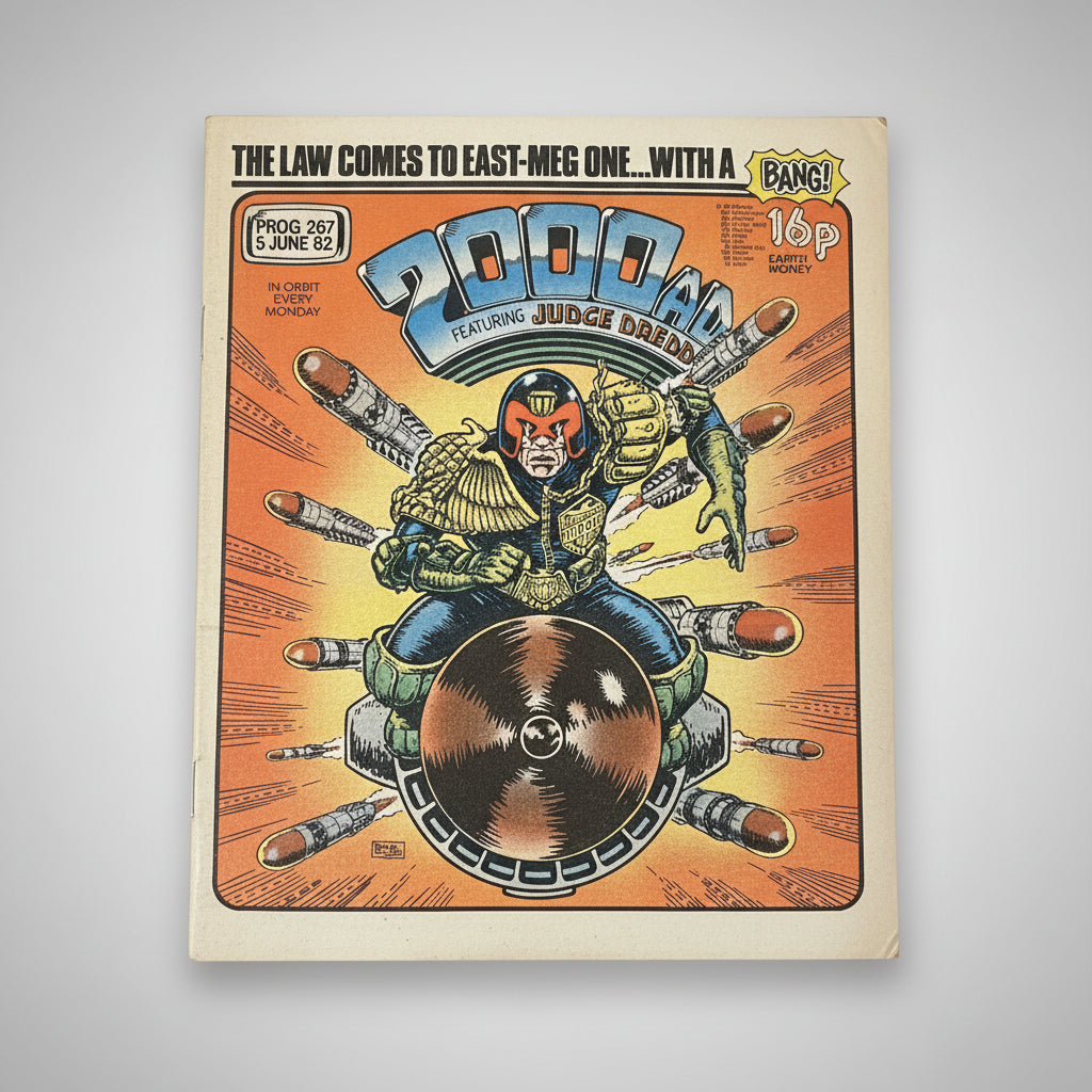 2000AD Comic - Prog 267 - 5 Jun 1982