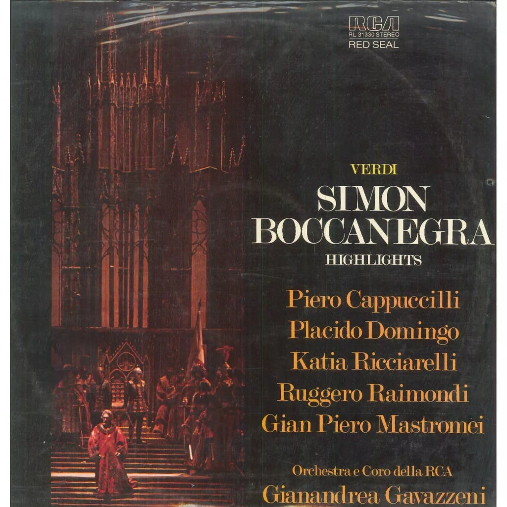 Giuseppe Verdi Simon Boccanegra Highlights - Vinyl