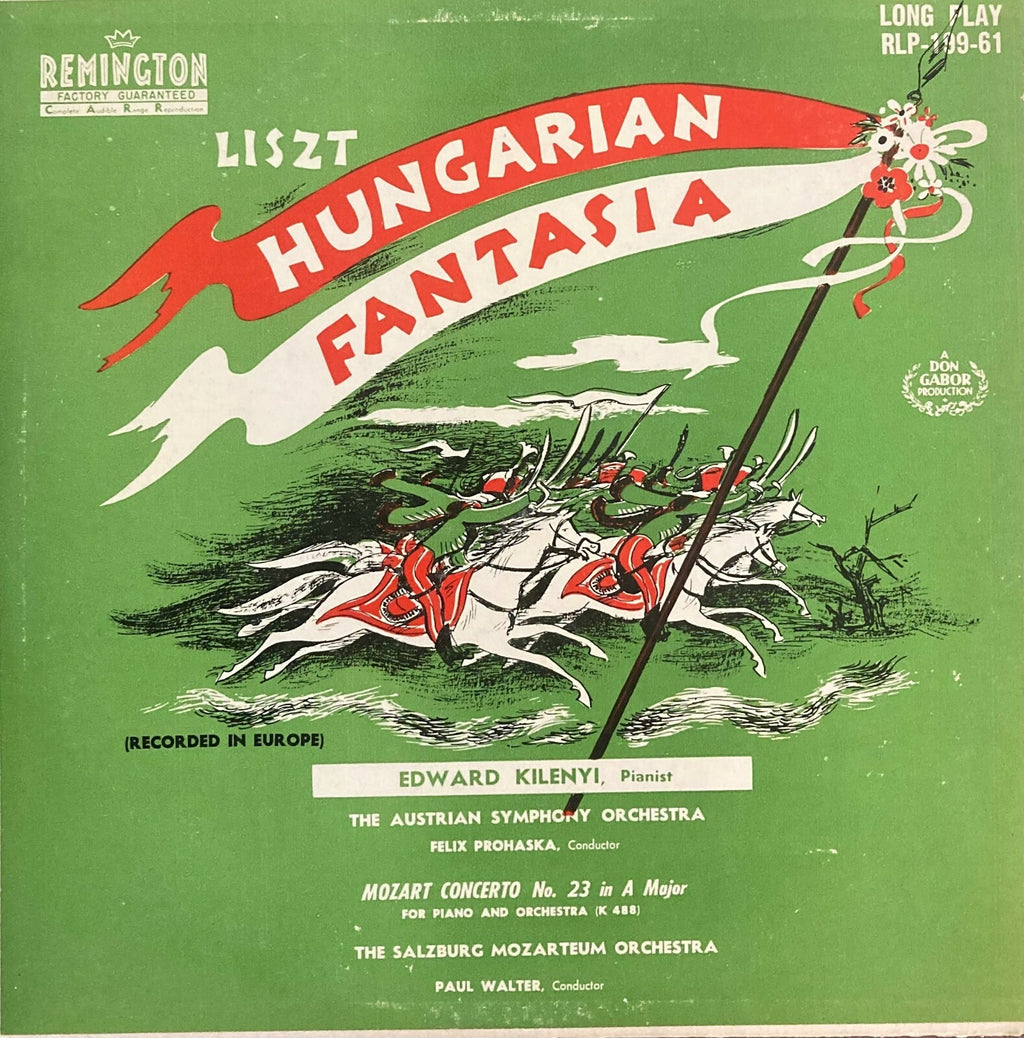 Edward Kilenyi Felix Prohaska Mozart Hungarian Fantasia - Vinyl