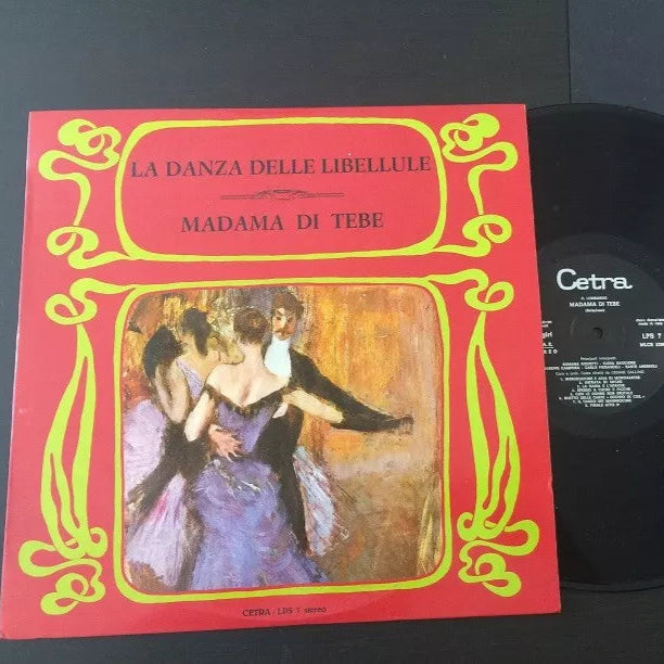LA DANZA DELLE LIBELLULE - MADAMA DI TEBE LP 33 GIRI – Vinyl