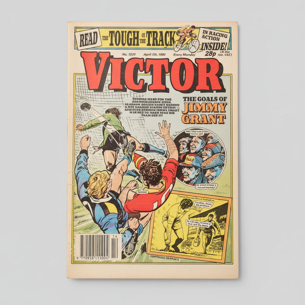 Victor Comic Issue #1520 07/04/90 April 7th 1990 Jimmy Grant vs Leedon