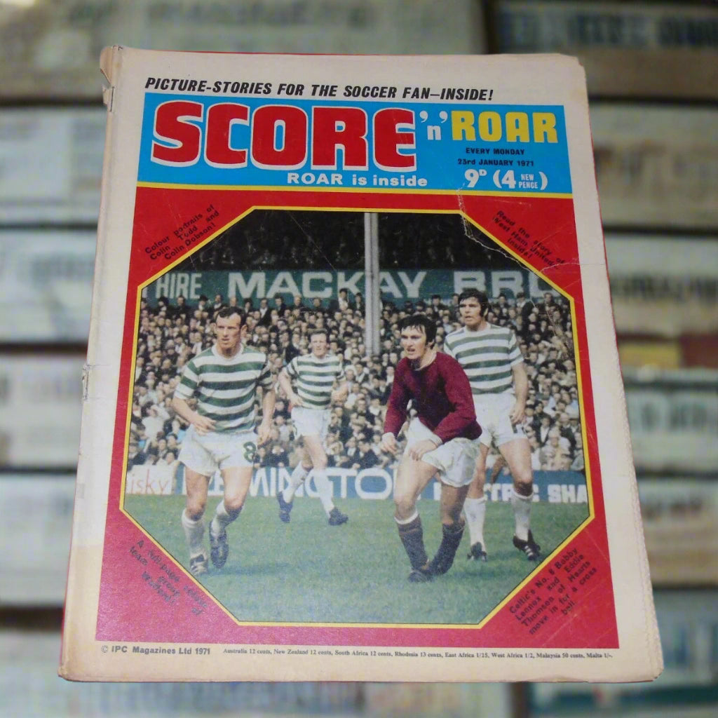 SCORE N ROAR Comic - No 20 - Date 23/01/1971 - UK Paper Comic