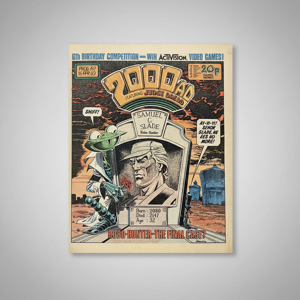 2000AD Comic - Prog 312 - 16 April 1983
