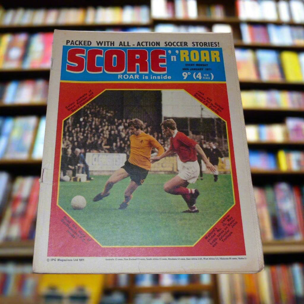 SCORE N ROAR Comic - No 21 - Date 30/01/1971 - UK Paper Comic