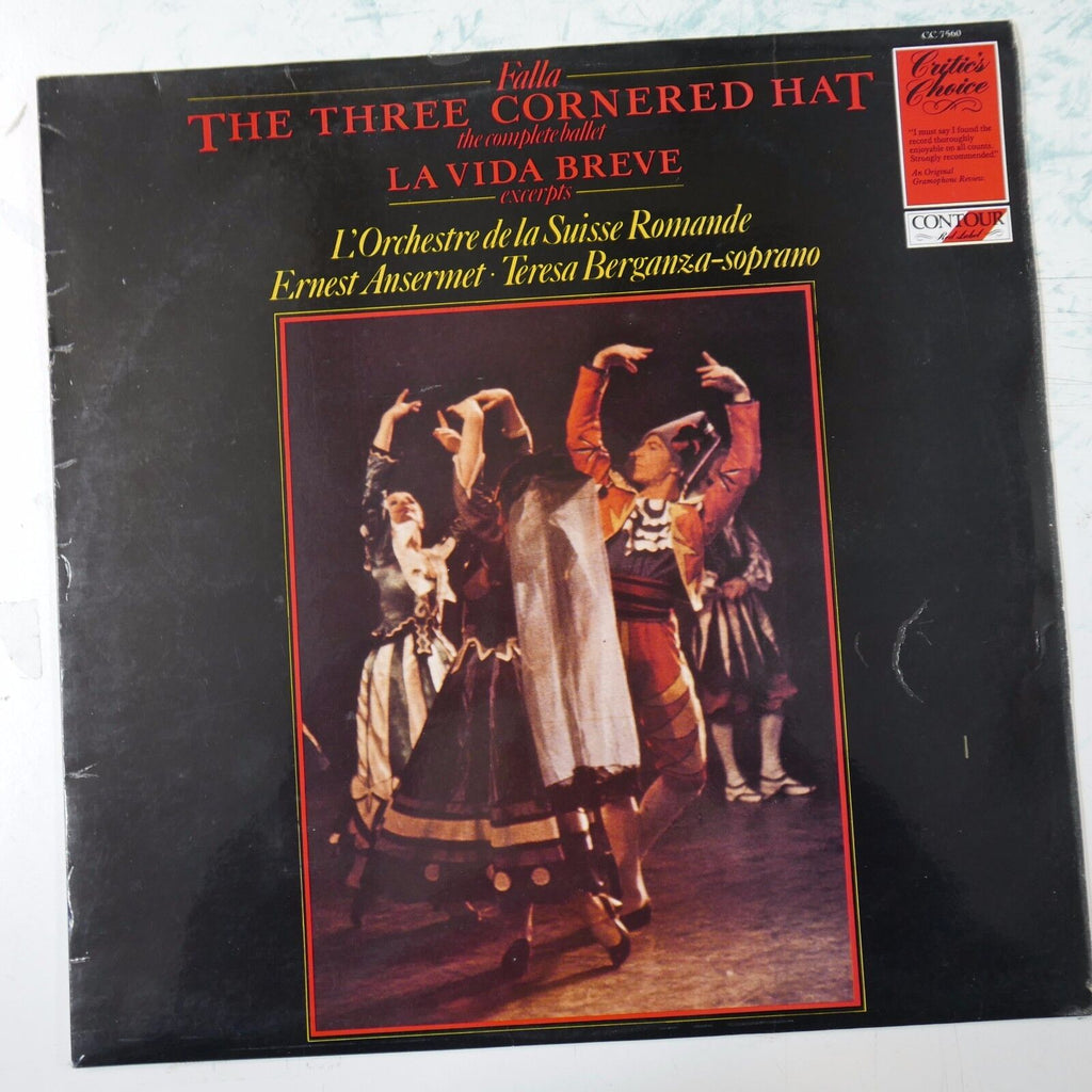 FALLA three cornered hat / la vida breve ANSERMET - BERGANZA - Vinyl