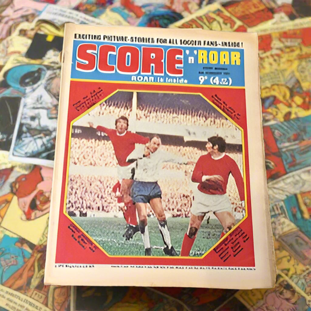 Score N Roar Comic - 6 Feb 1971 - St Johnstone Brian O’Neil Ron Hunt