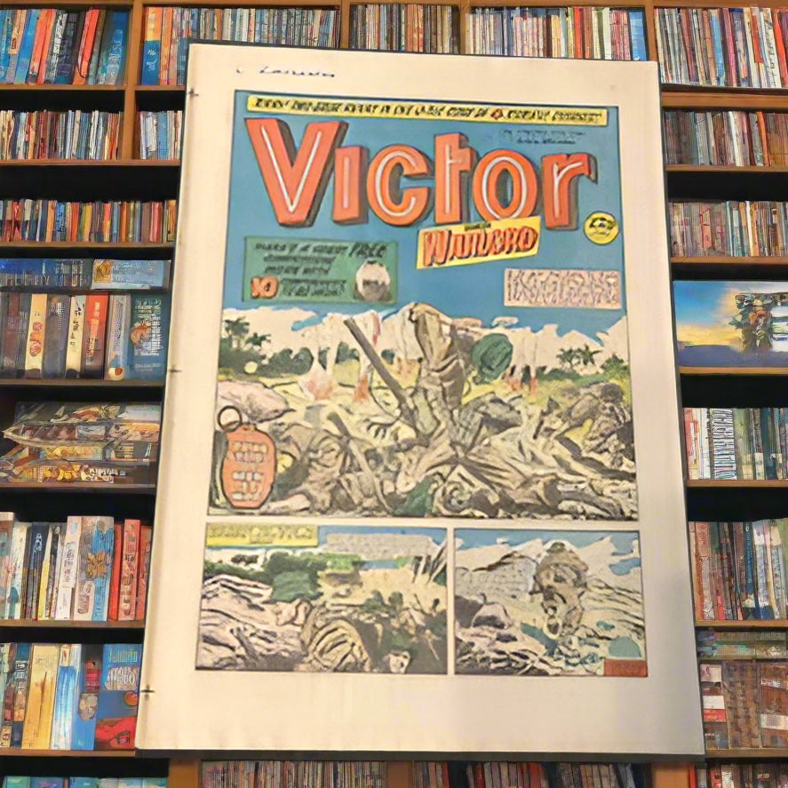 Victor and Warlord Comic - #1338 - 11 October 1986 - The Merger Issue