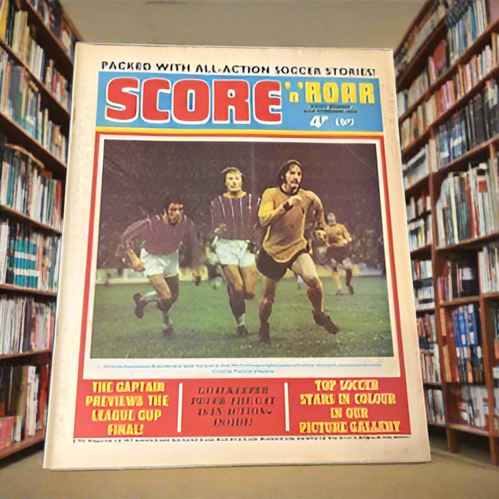 Score N Roar Comic - 27 Feb 1971 - Bristol Rovers Gordon Harris John Talbut
