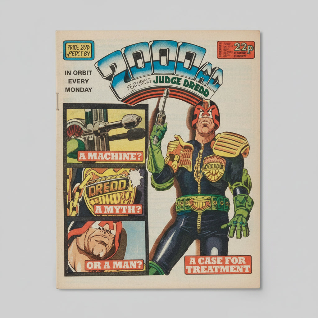 2000 AD - Prog 389 (Oct 1984) featuring JUDGE DREDD