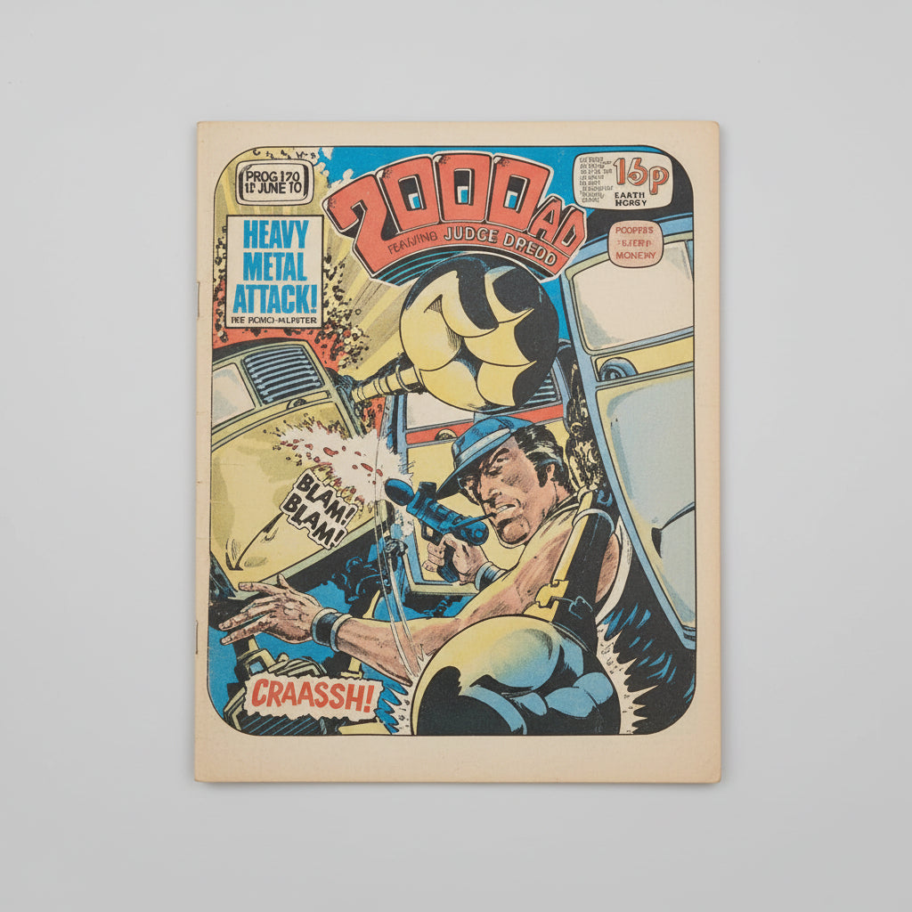 2000 AD comic - prog #268 (12 JUN 1982) Judge Dredd