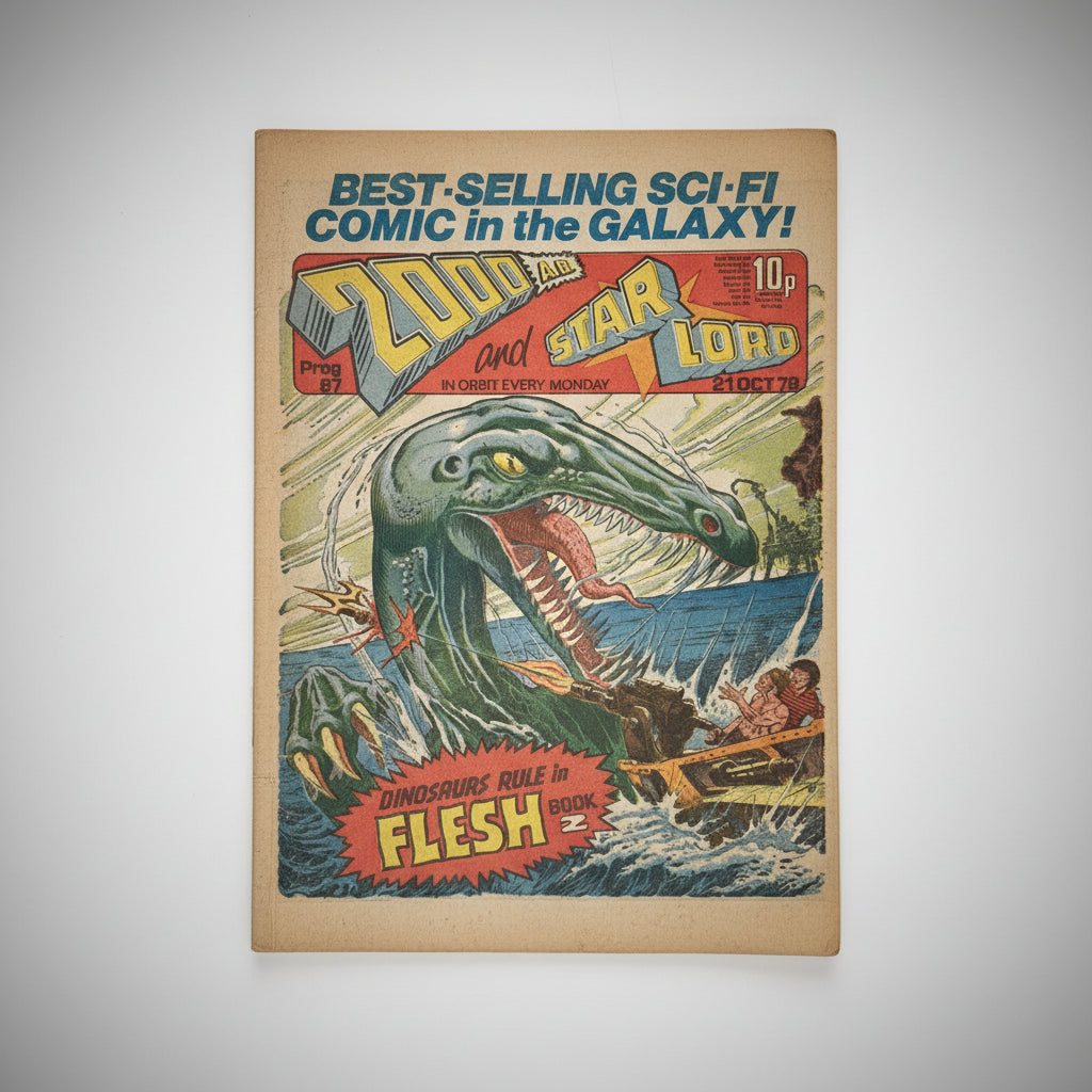 2000AD Comic - Prog 87 - 21 October 1978