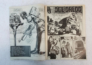 2000 AD SC-FI SPECIAL 1985 IPC Magazine JUDGE DREDD Cover Art & Story