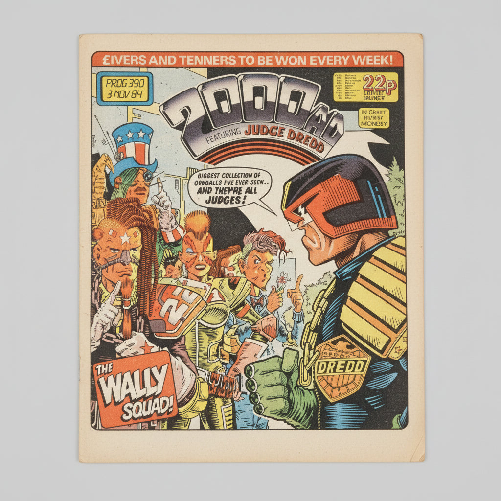 2000AD Comic - Prog 390 - 3 November 1984