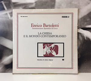 ENRICO BARTOLETTI - LA CHIESA E IL MONDO CONTEMPORANEO 2 LP ED. PAOLINE 1967 - Vinyl