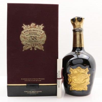 CHIVAS Regal ROYAL SALUTE 38 YEAR OLD STONE OF DESTINY 50CL