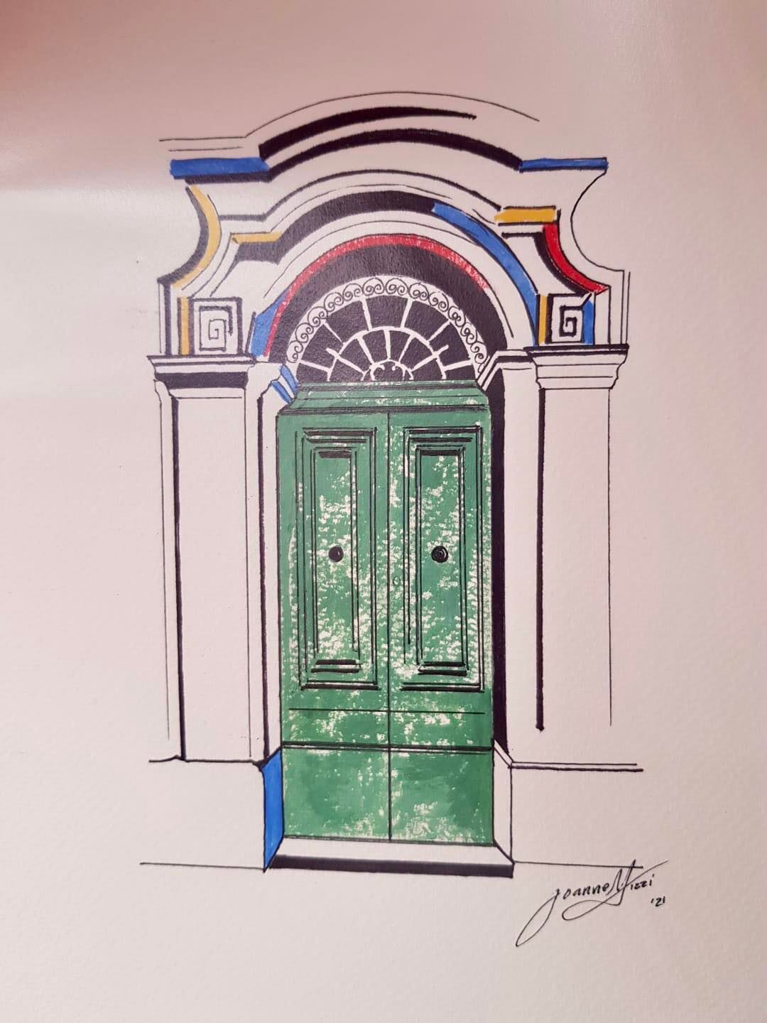 Maltese Door 3 A4