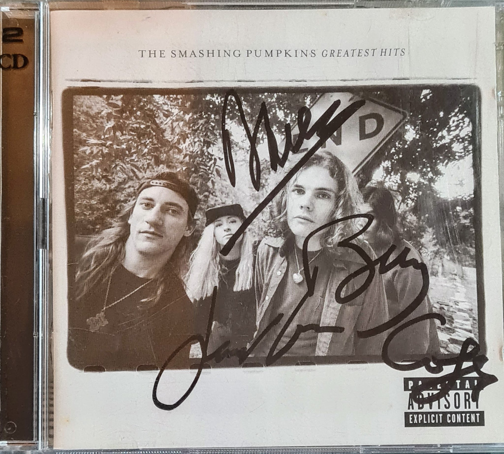 Smashing Pumpkins Autographed CD
