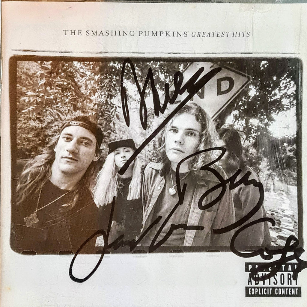Smashing Pumpkins Autographed CD