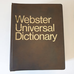 Webster Universal Dictionary