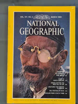 The National Geographic  Magazine March 1980, Vol. 157, No.3