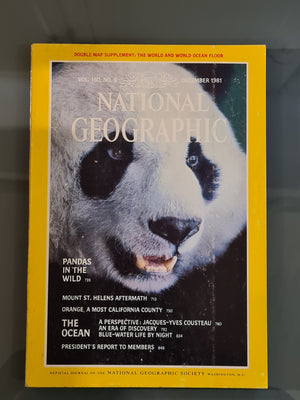 The National Geographic  Magazine December 1981, Vol. 160, No.6