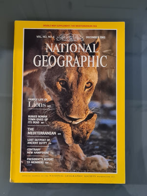 The National Geographic  Magazine December 1982, Vol. 162, No.6