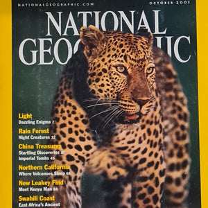The National Geographic  Magazine October 2001