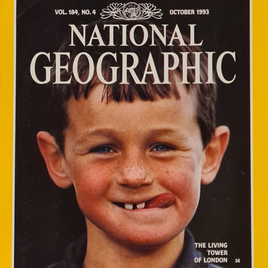 The National Geographic  Magazine October 1993, Vol.184, No.4