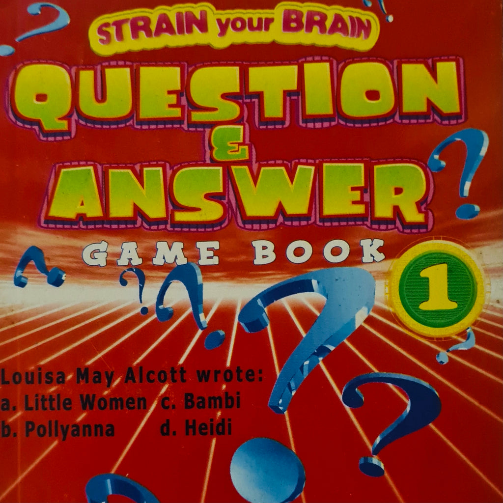 Question & Answer Game Book 1