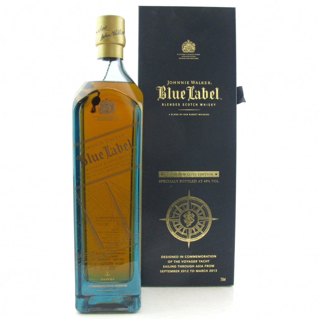 Johnnie Walker Blue Label Commemoration of the Voyager Yacht Taipei 750ml