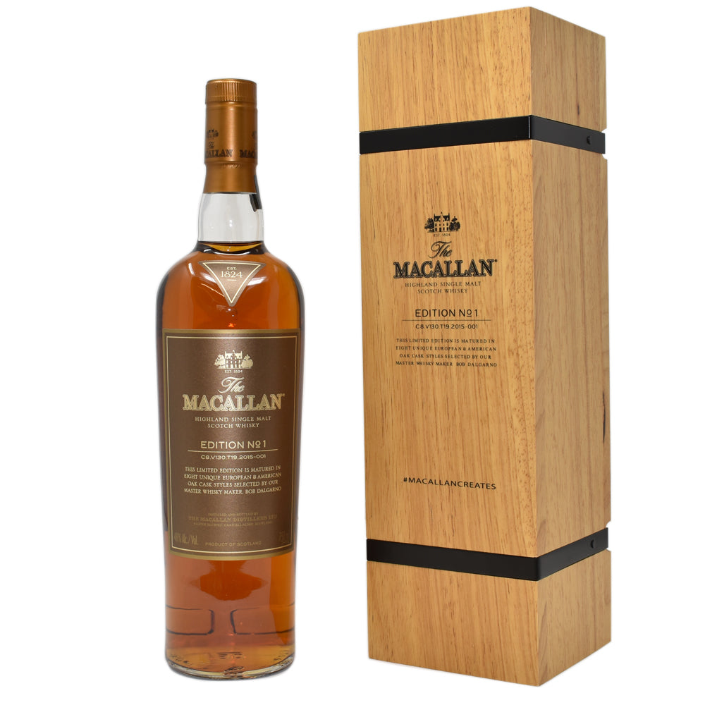 Macallan Edition No. 1 Wooden Box