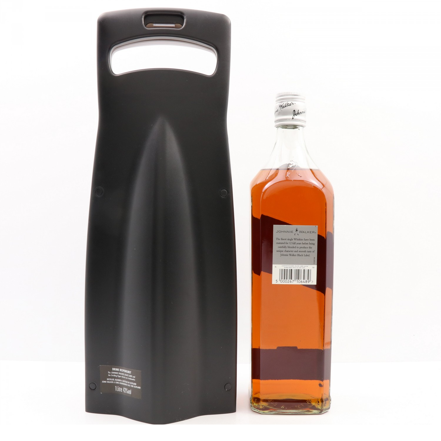 JOHNNIE WALKER 12 YEAR OLD BLACK LABEL TO CELEBRATE PARTNERSHIP WITH MCLAREN F1 1L